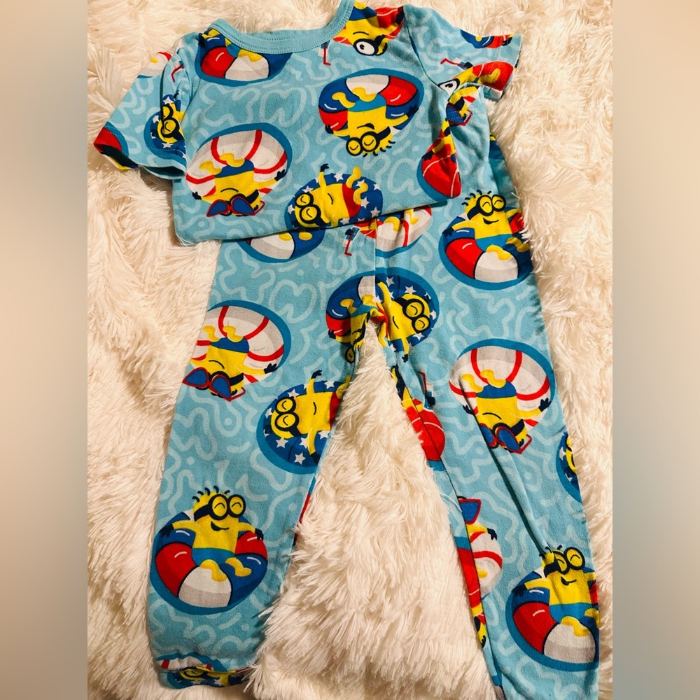 🦃 Minions short sleeve Pajama Set
